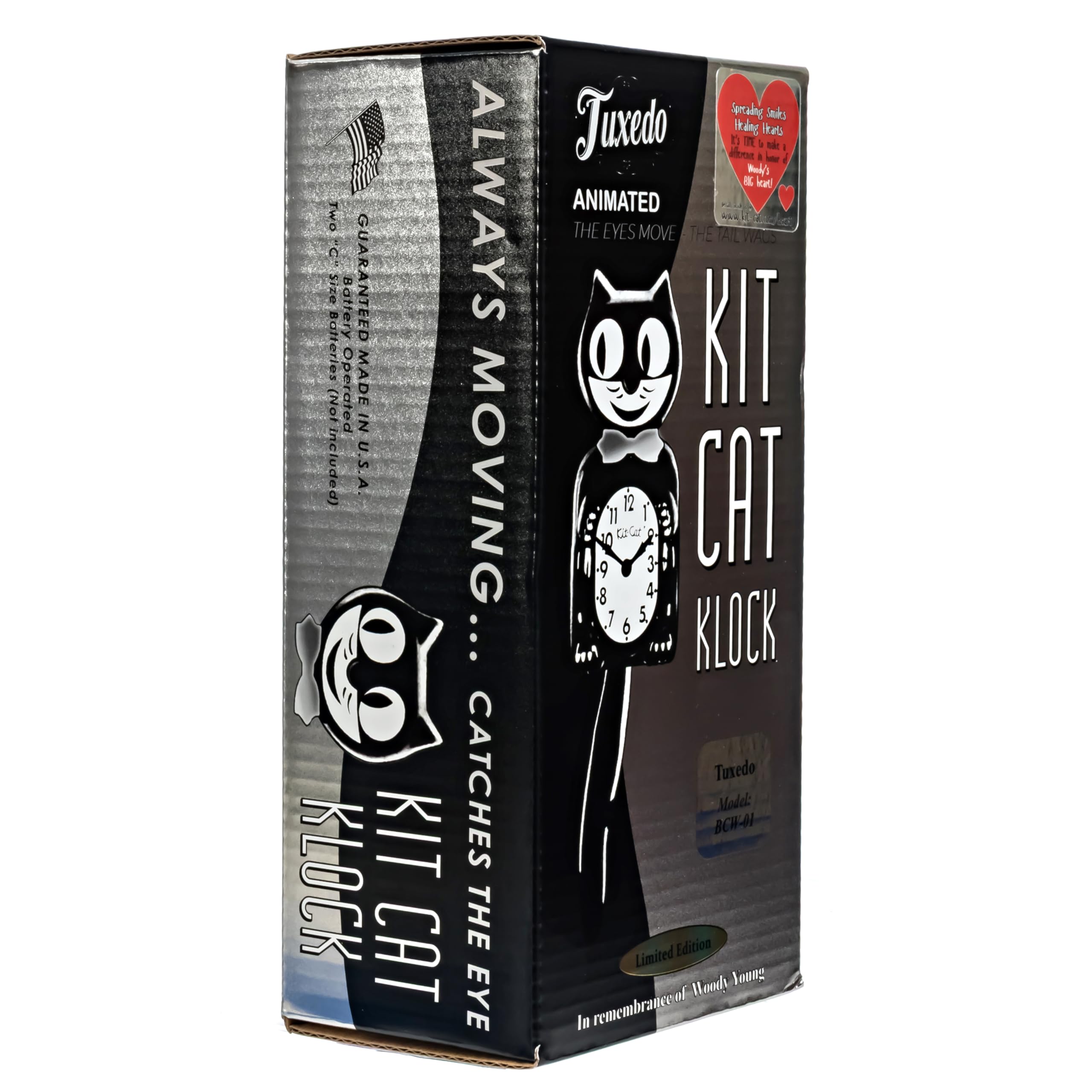 Kit-Cat Klock anniversary packaging ready for gifting or display.