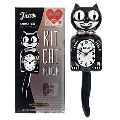Kit-Cat Klock charity detail noting support for pediatric heart surgeries.