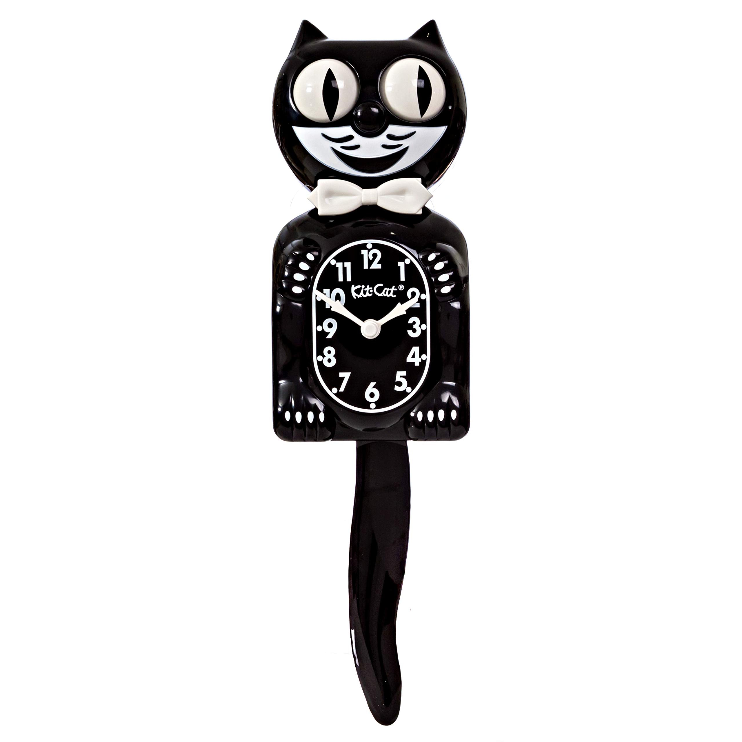 Kit Cat Klock Gentlemen original clock face with rolling eyes for retro charm