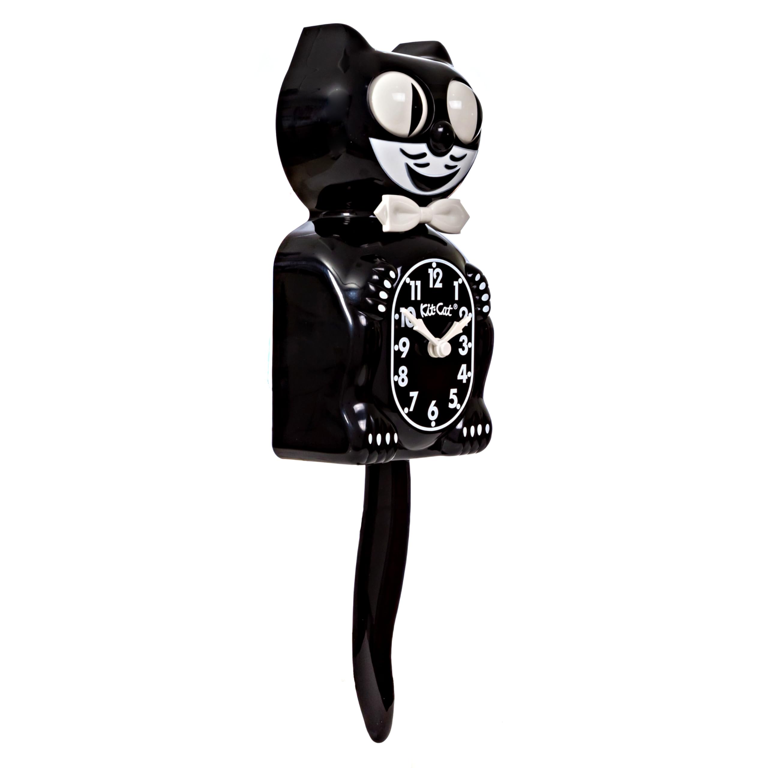 Kit Cat Klock Gentlemen rolling eyes add whimsy to your desk