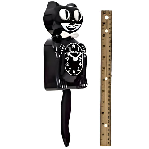 Kit Cat Klock rolling eyes close-up adds playful charm to a room