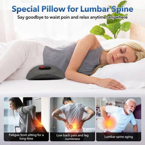 Kitcada ergonomic design supports the spine while relaxing muscle tension
