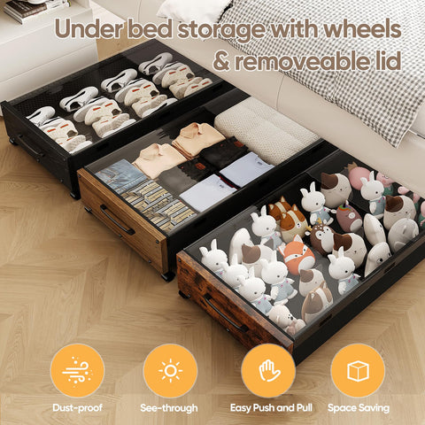 KITHELP locking wheels keep the unit secure when needed
