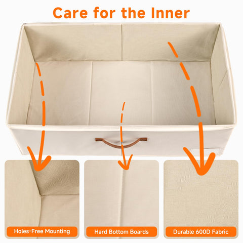 KitHero under-bed storage with wheels featuring a label holder for tidy organization.