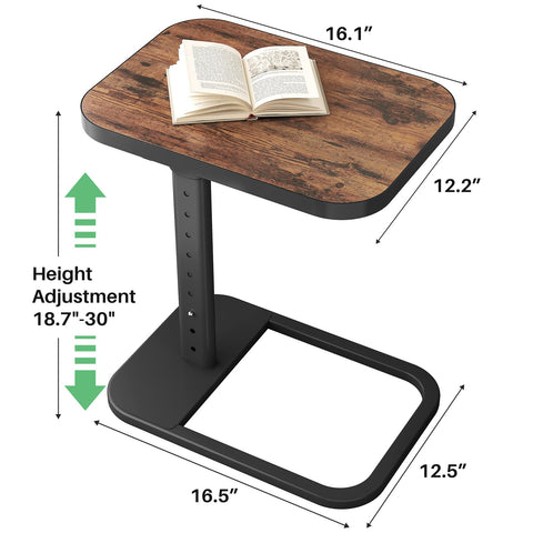 Kitstorack easy assembly TV tray ready for laptop or snack desk