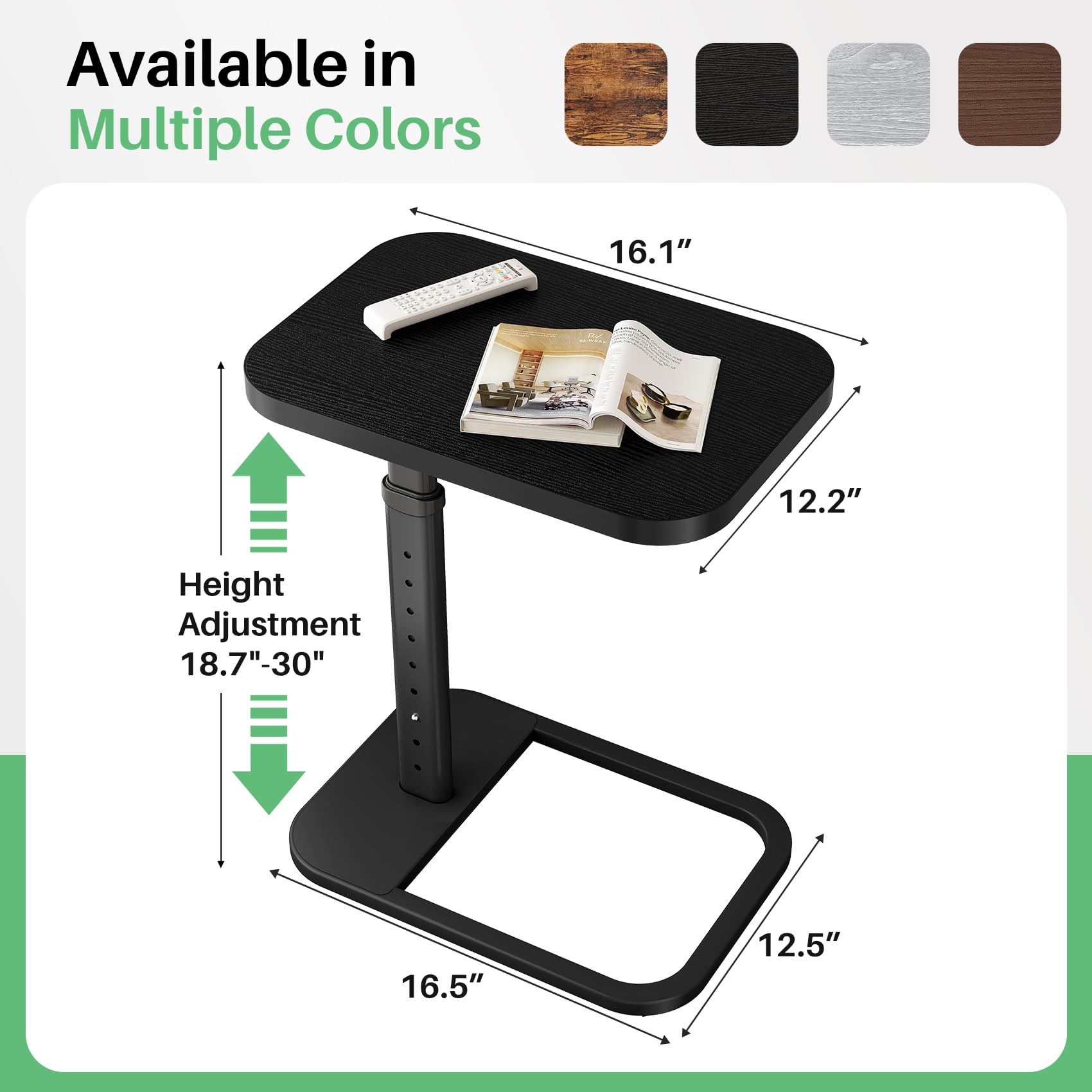 Kitstorack sofa table keeps drinks and snacks within reach