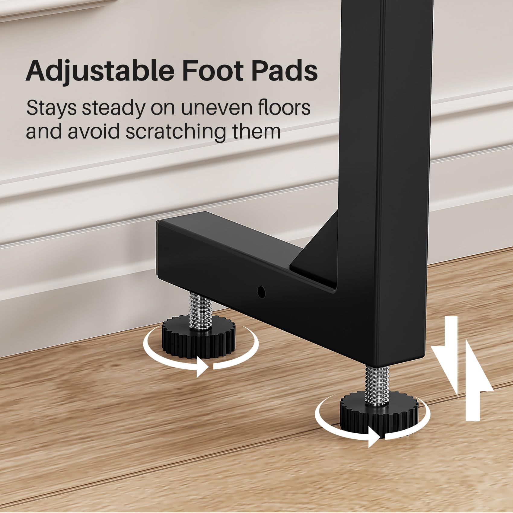 Kitstorack 4.9-foot cord keeps power cords organized and reachable.