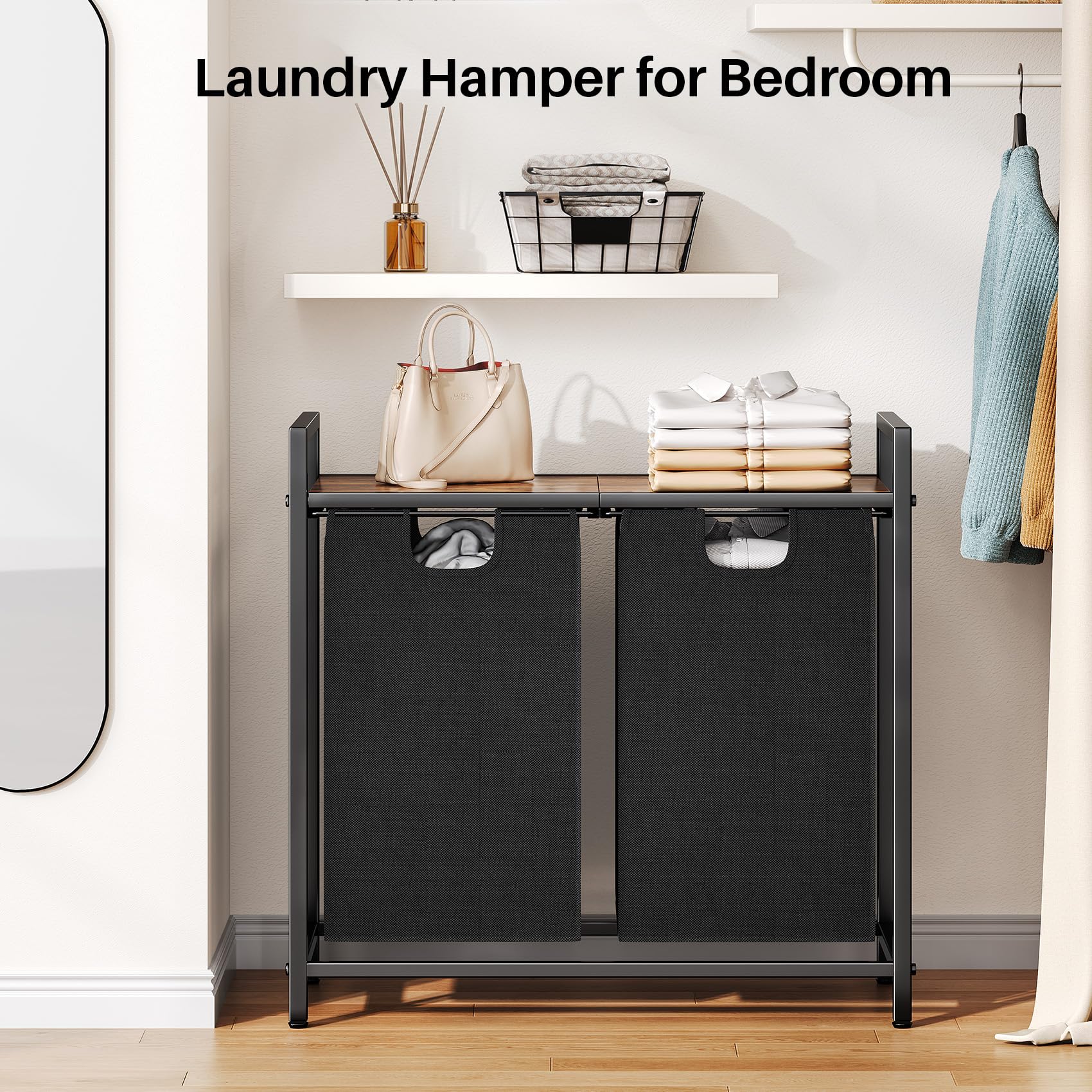 Kitstorack adjustable feet prevent wobble and tipping on uneven floors.