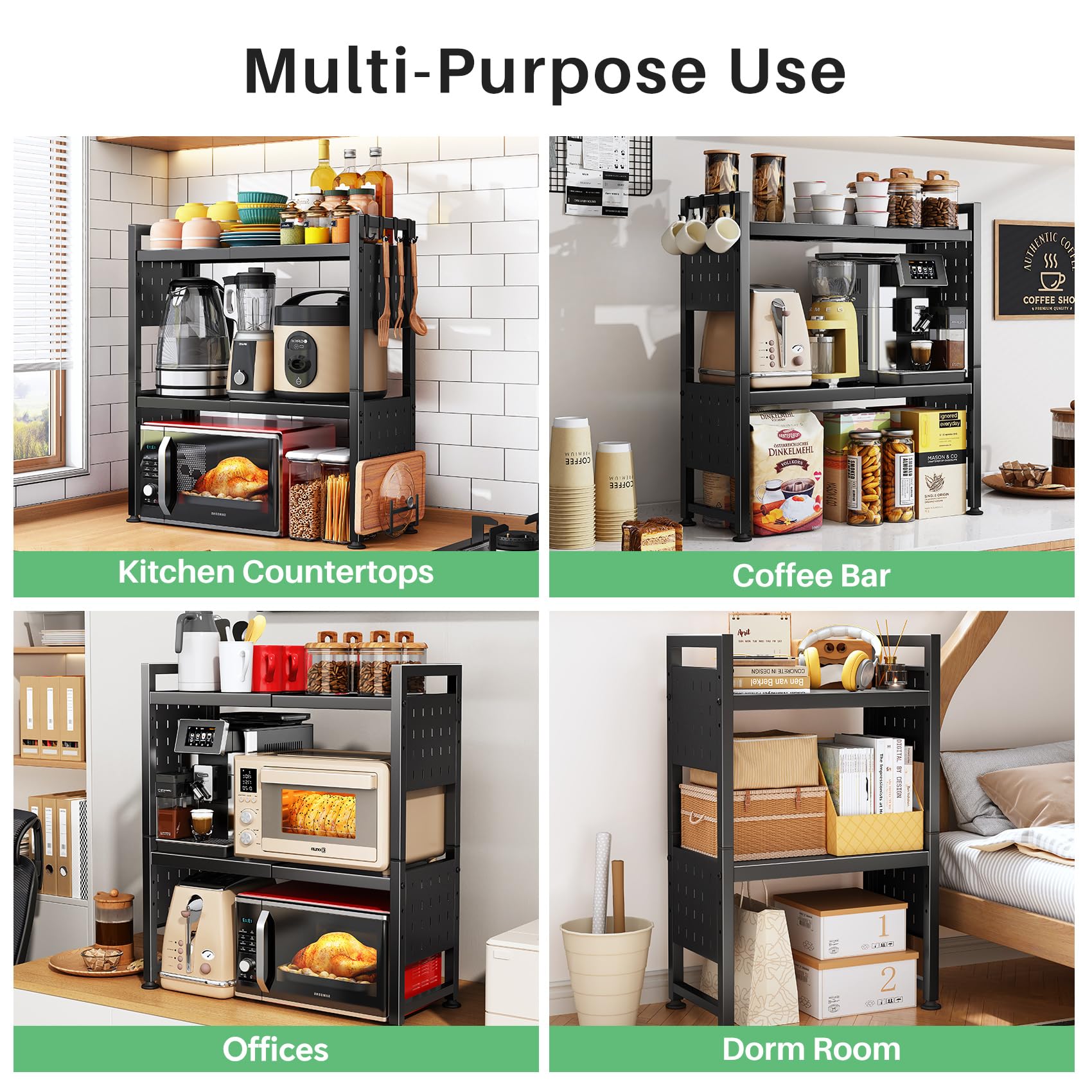 Kitstorack compact footprint ideal for countertops, dorms, and break rooms