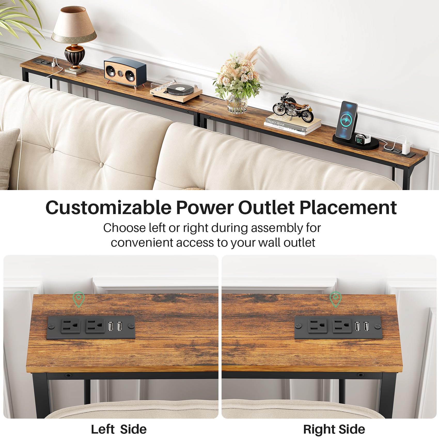 Kitstorack compact 5.9-inch depth fits narrow spaces.