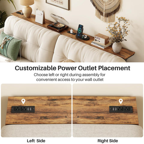 Kitstorack interchangeable outlet position supports left or right installation