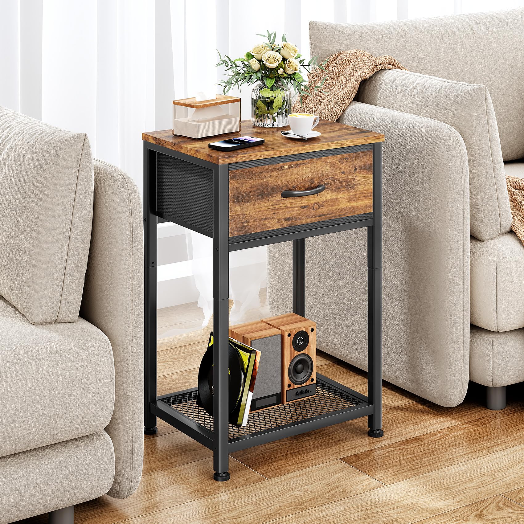 Kitstorack rustic brown decor that suits traditional and modern spaces.
