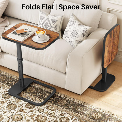 Kitstorack sofa arm table position TV tray beside couch for snacks