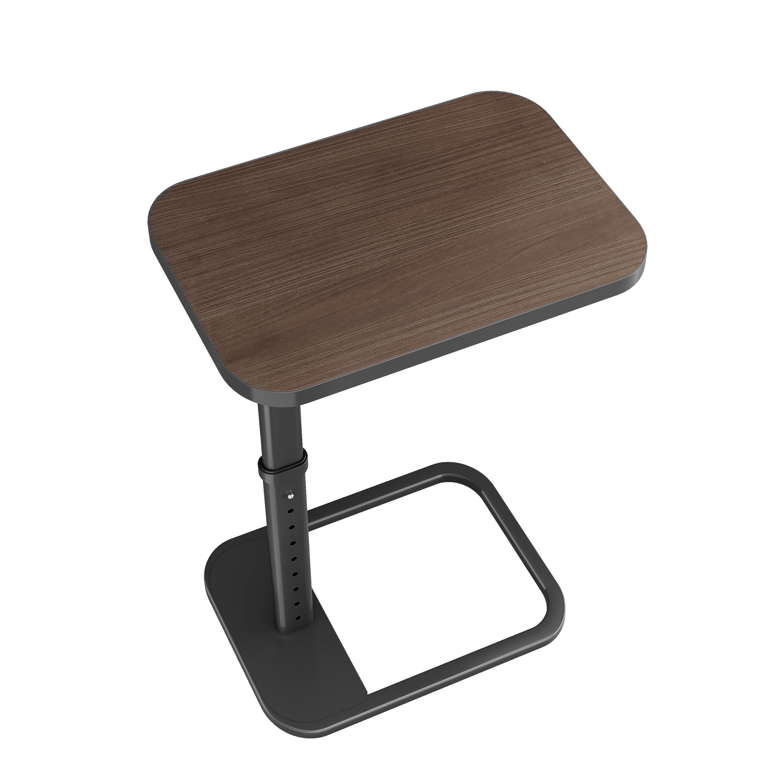 Kitstorack TV Tray Table with adjustable height for customizable sofa dining.