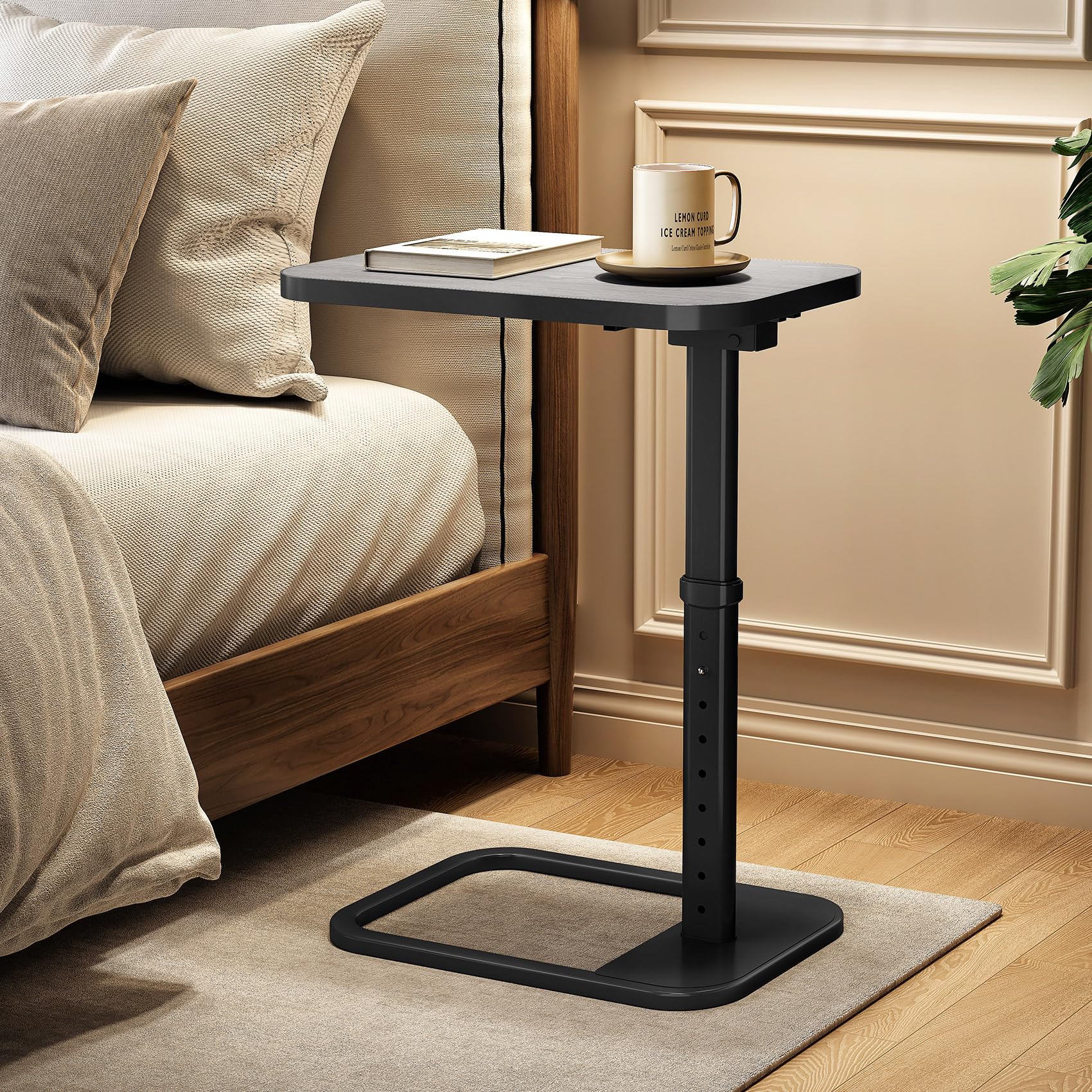 Kitstorack TV Tray Table bed table for morning coffee