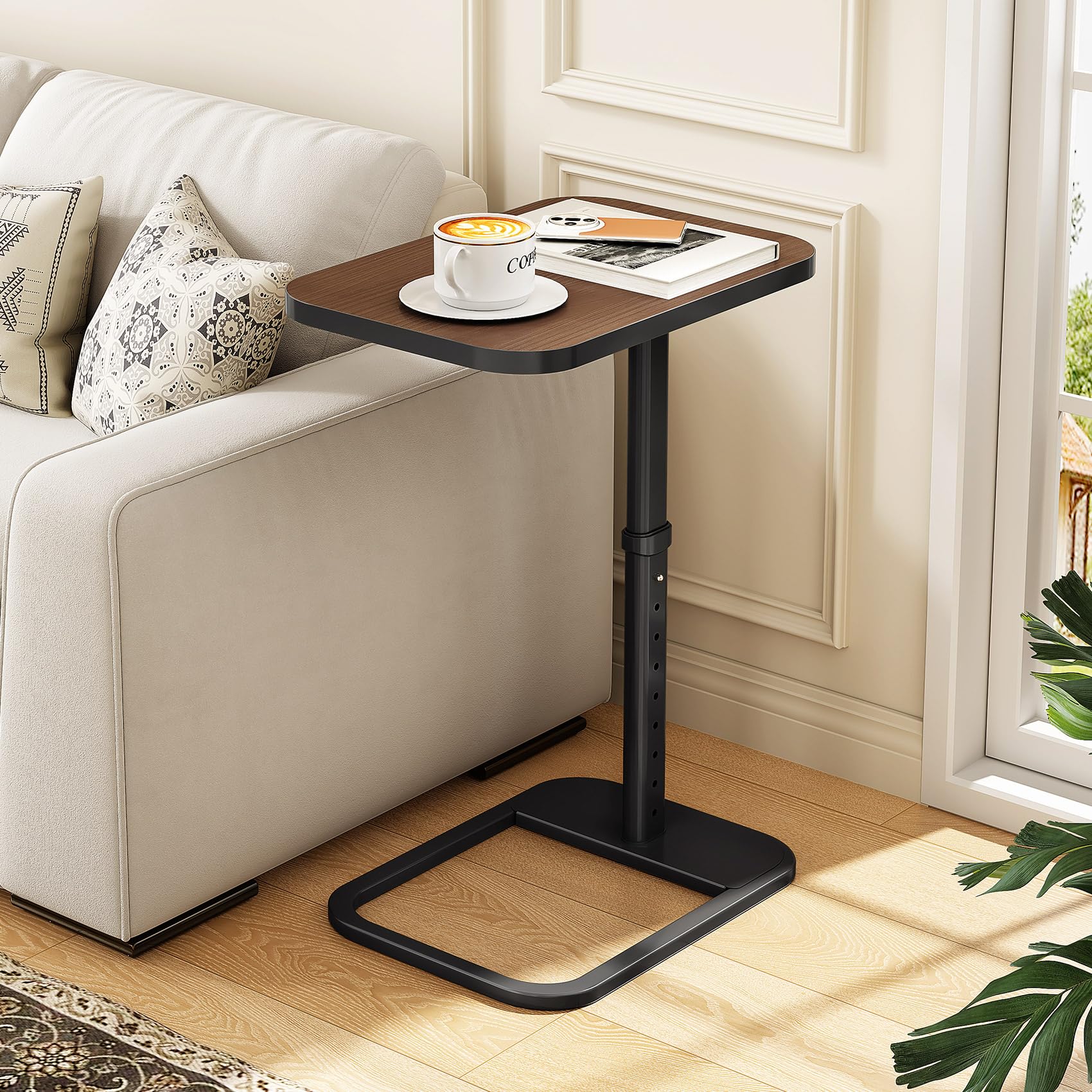 Kitstorack TV Tray Table serves as a dinner, laptop, or reading surface.