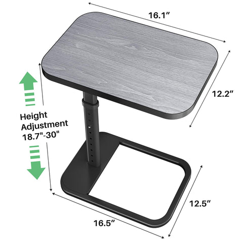 Kitstorack TV Tray Table multi-use surface for eating, laptop, and snacks
