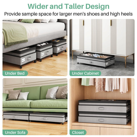 Kitstorack easy-install under-bed storage for dorms and small spaces