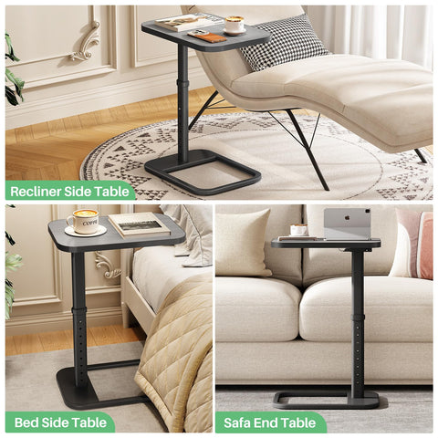Kitstorack tray provides portable workstation on sofa or bed.