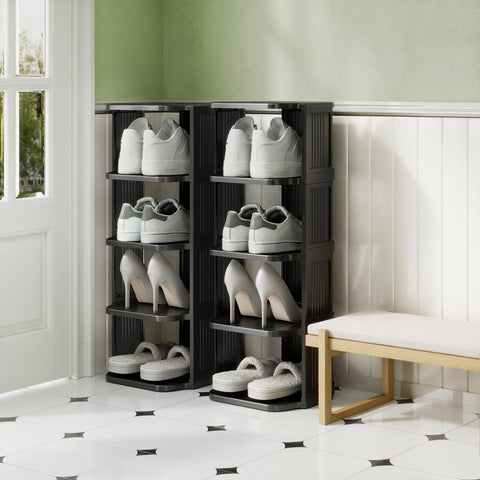Kitstorack versatile storage shoe rack suitable for living areas and closets