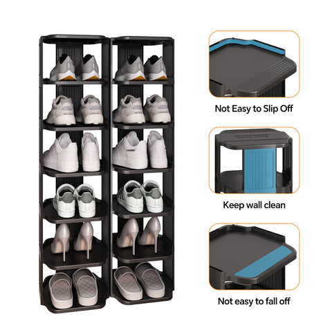 Kitstorack vertical-horizontal installation options for versatile placement