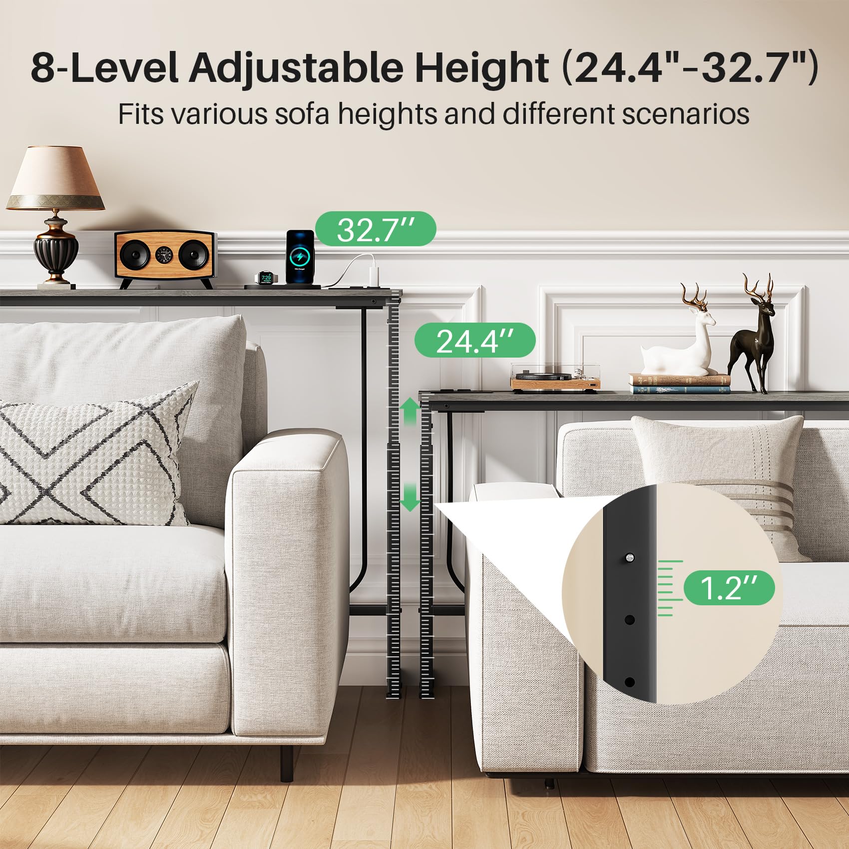 Kitstorack wall-stability system protects walls and reduces tipping.