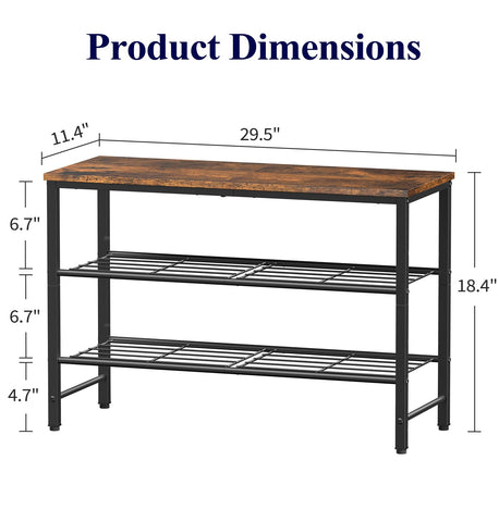 Kitsure four-tier design demonstrates ample shoe storage.