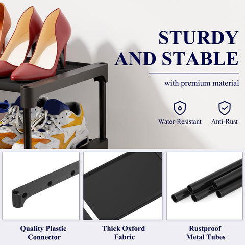 Kitsure stackable design lets you expand storage as needed.