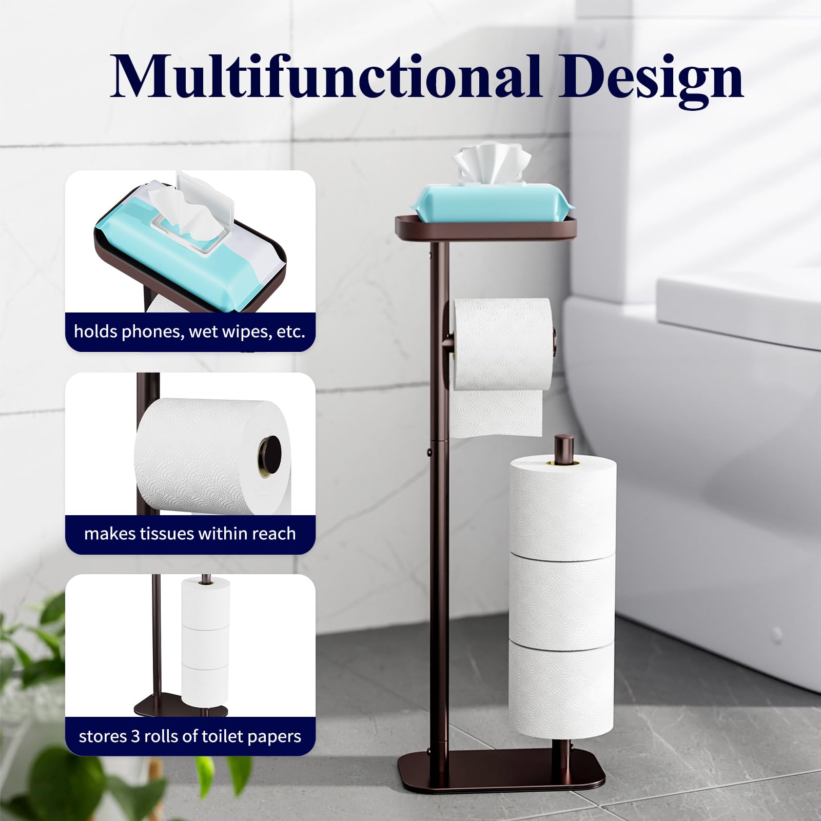 Kitsure unit showing four-roll capacity for continuous dispensing