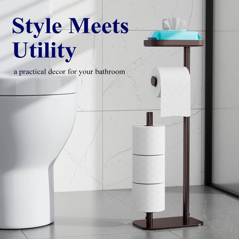 Kitsure bathroom organizer keeps phone and small items within reach