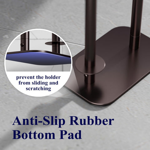 Kitsure rustproof metal frame with brown finish for durability