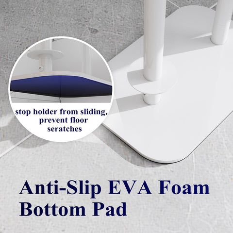 Kitsure rustproof metal finish resists tarnish in humid bathrooms.