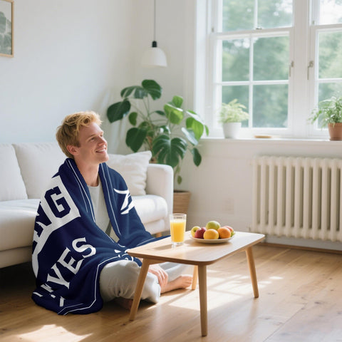Kituzol funny gift blanket for dad offers comfort and a playful surprise.