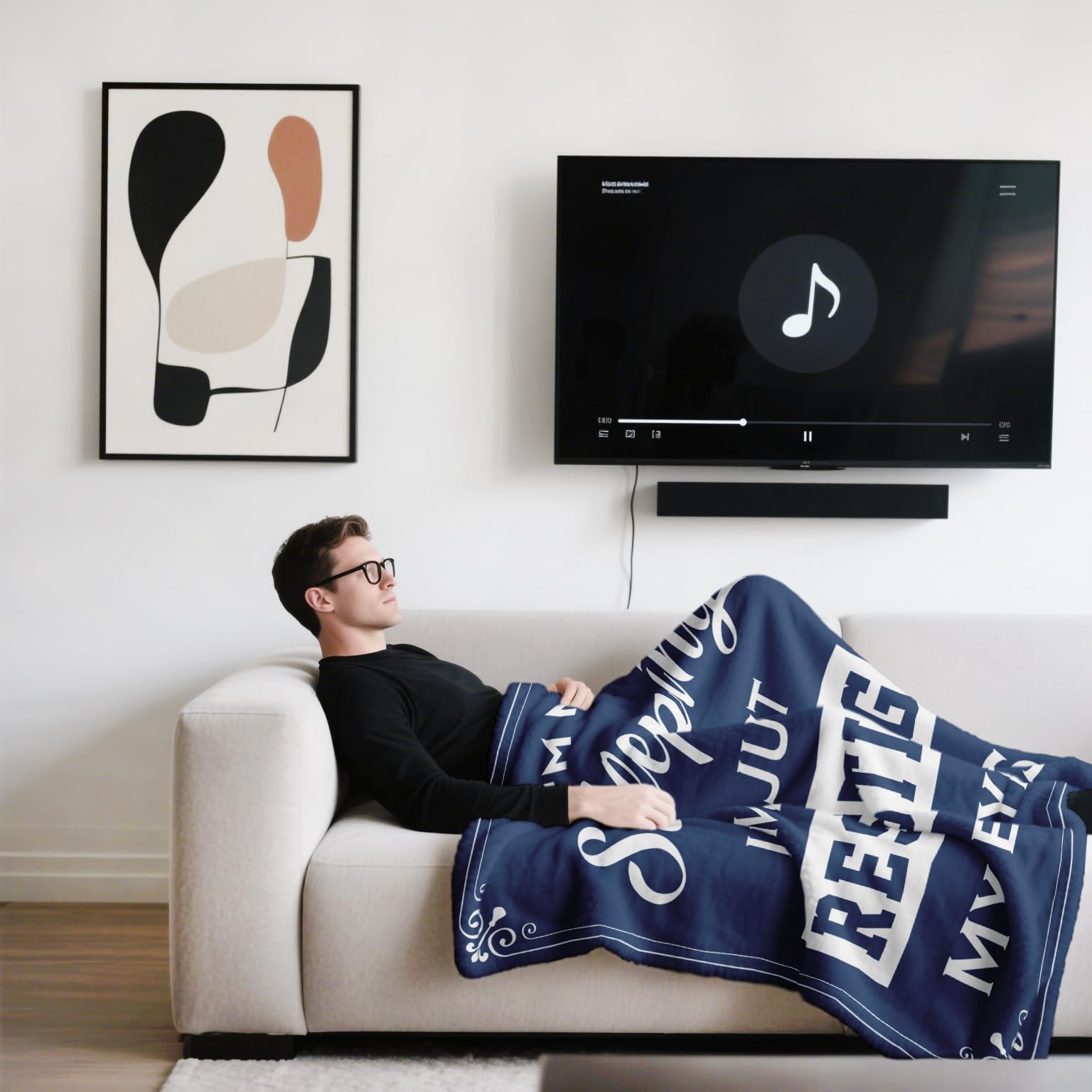 Kituzol nap blanket 60x80 offers extra cover for movie night comfort.