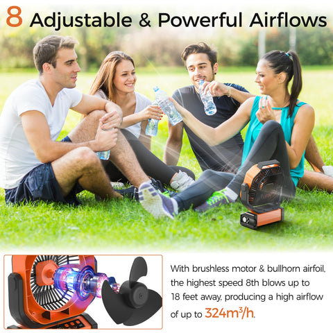 KITWLEMEN 8-speed control for customizable airflow
