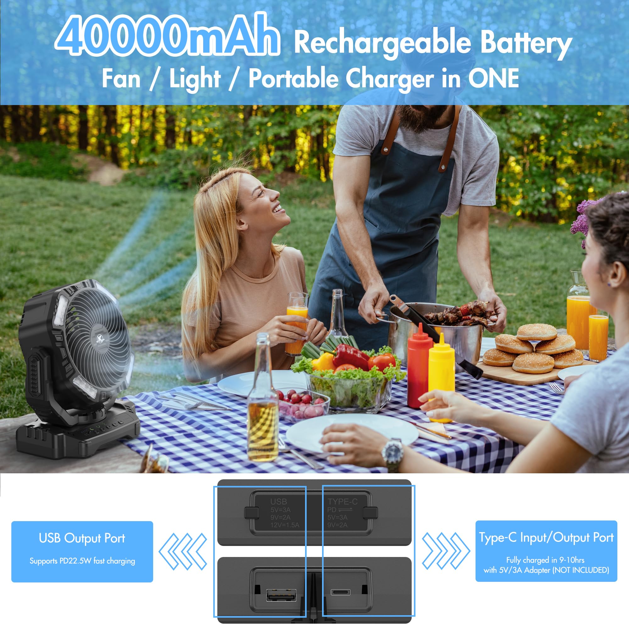 KITWLEMEN AMACOOL remote-control operation for easy breeze changes.