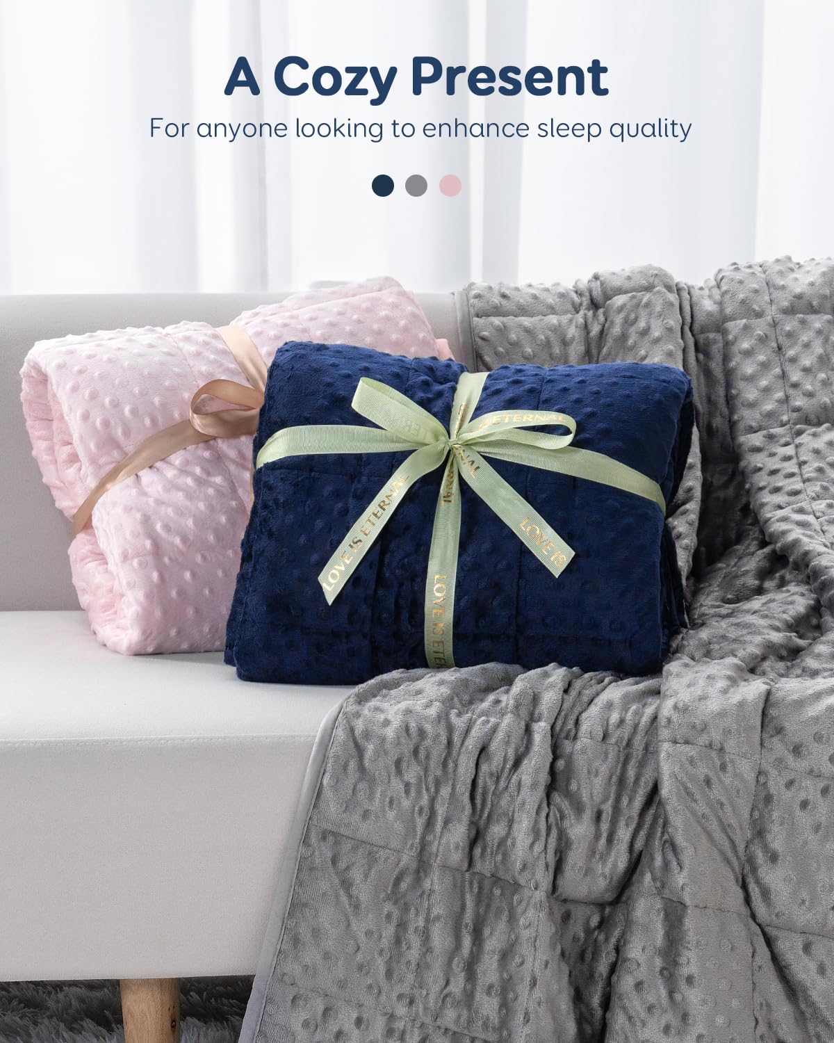 Kivik odorless materials ensure a safe, calming experience.