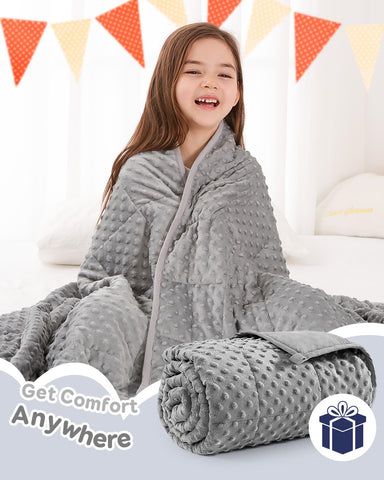 Kivik weighted blanket even weight distribution ideal for calm focus during study