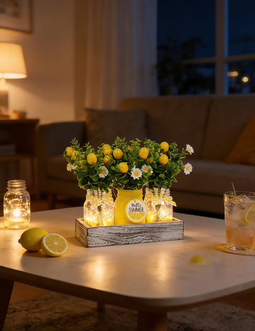 KIVIVO bright summer centerpiece design for family gatherings