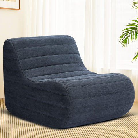 KKdema small-space friendly bean bag chair adds flexible lounging.