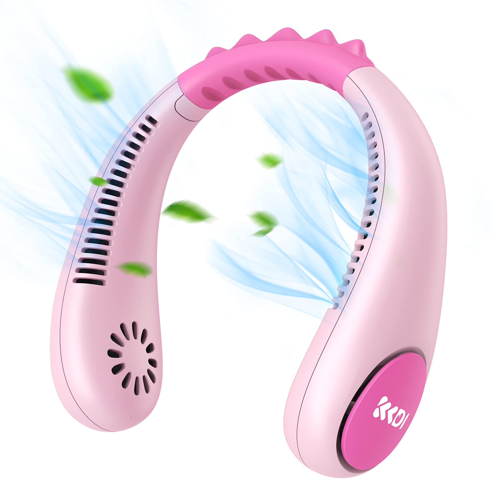 Kkdi Kids Neck Fan wearable-compact design keeps kids cool on the go