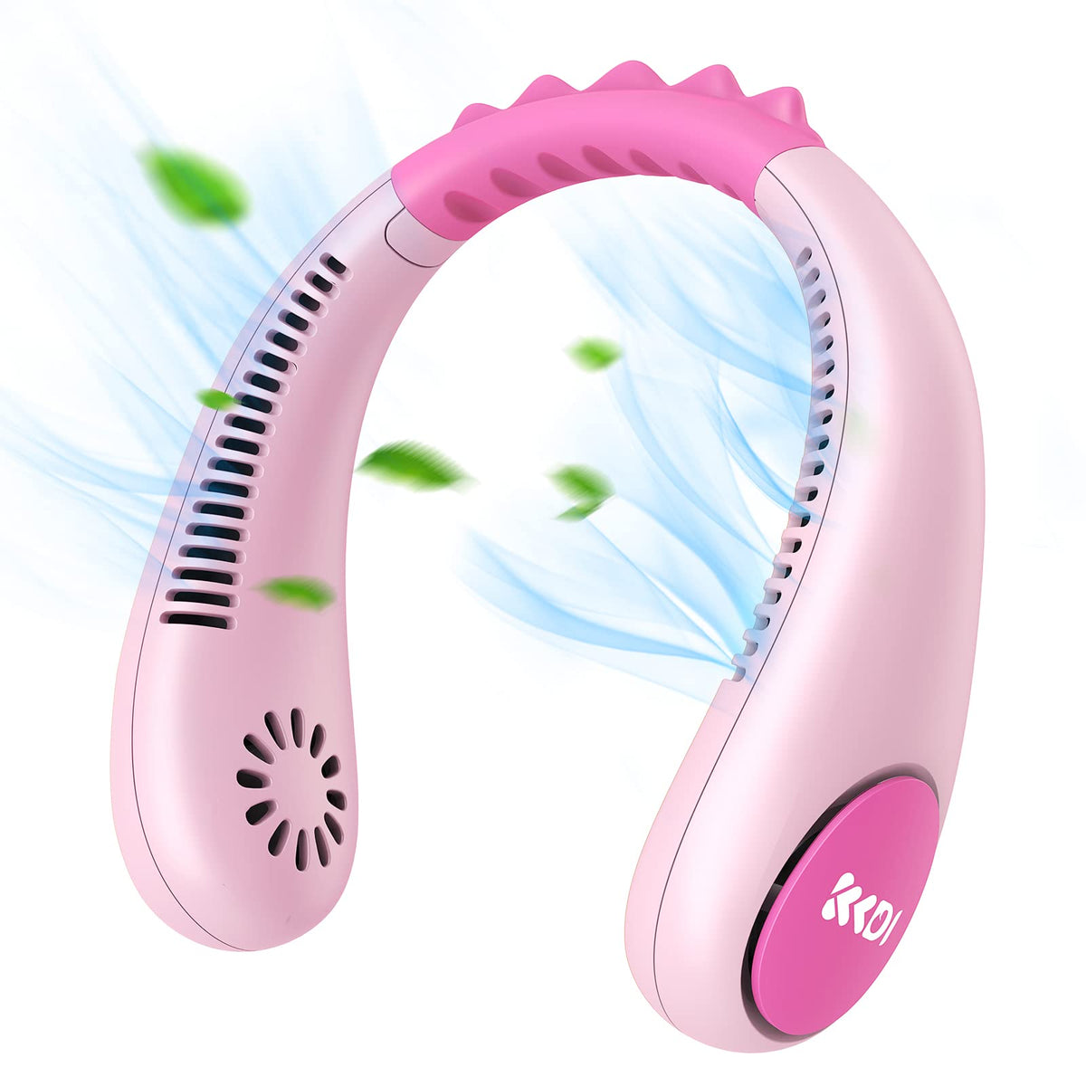 Kkdi Kids Neck Fan wearable-compact design keeps kids cool on the go