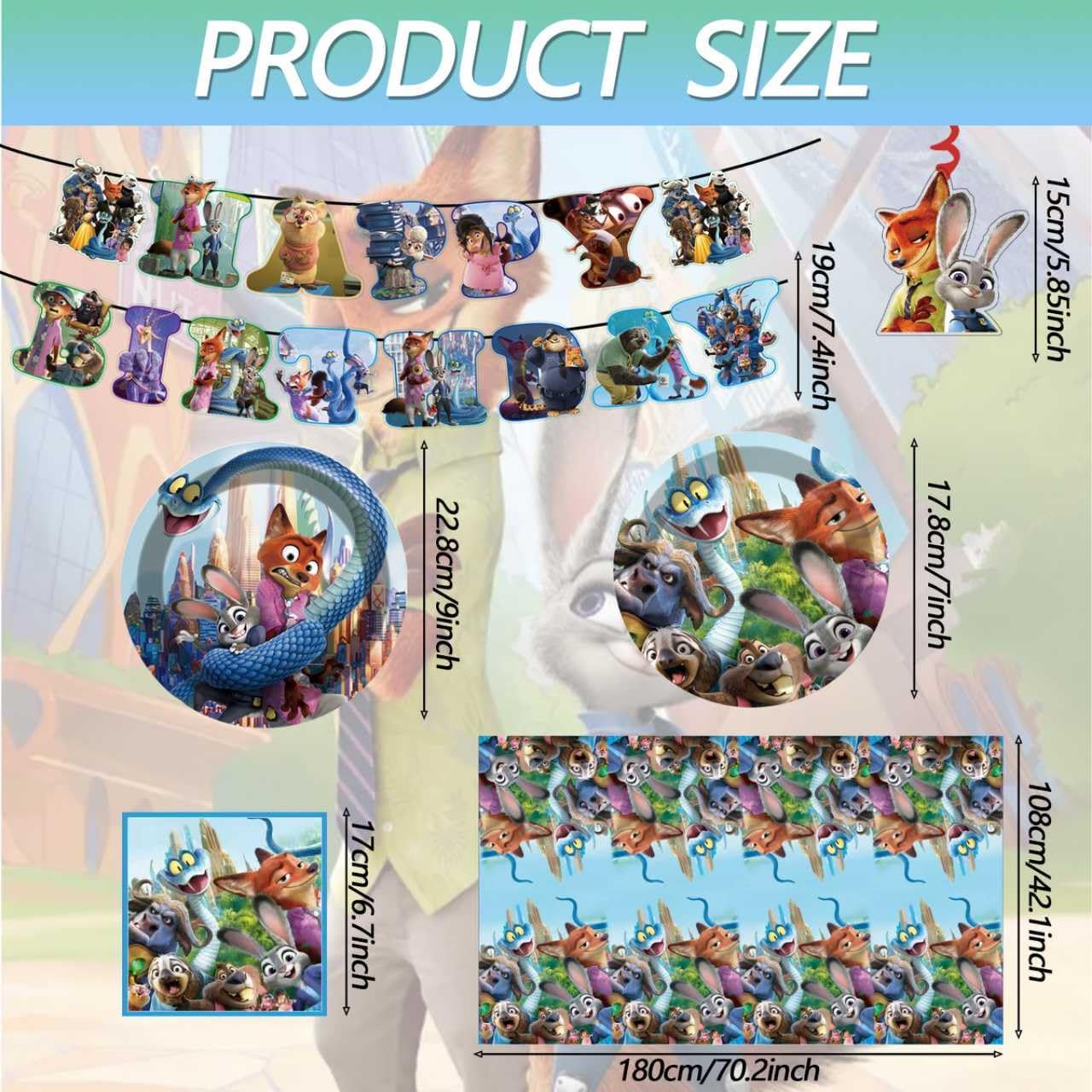 KKOND Zootopia2 napkins soft and absorbent for quick cleanup