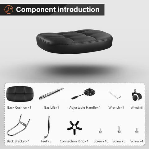 KKTONER quick assembly guide ensures fast setup for immediate use.