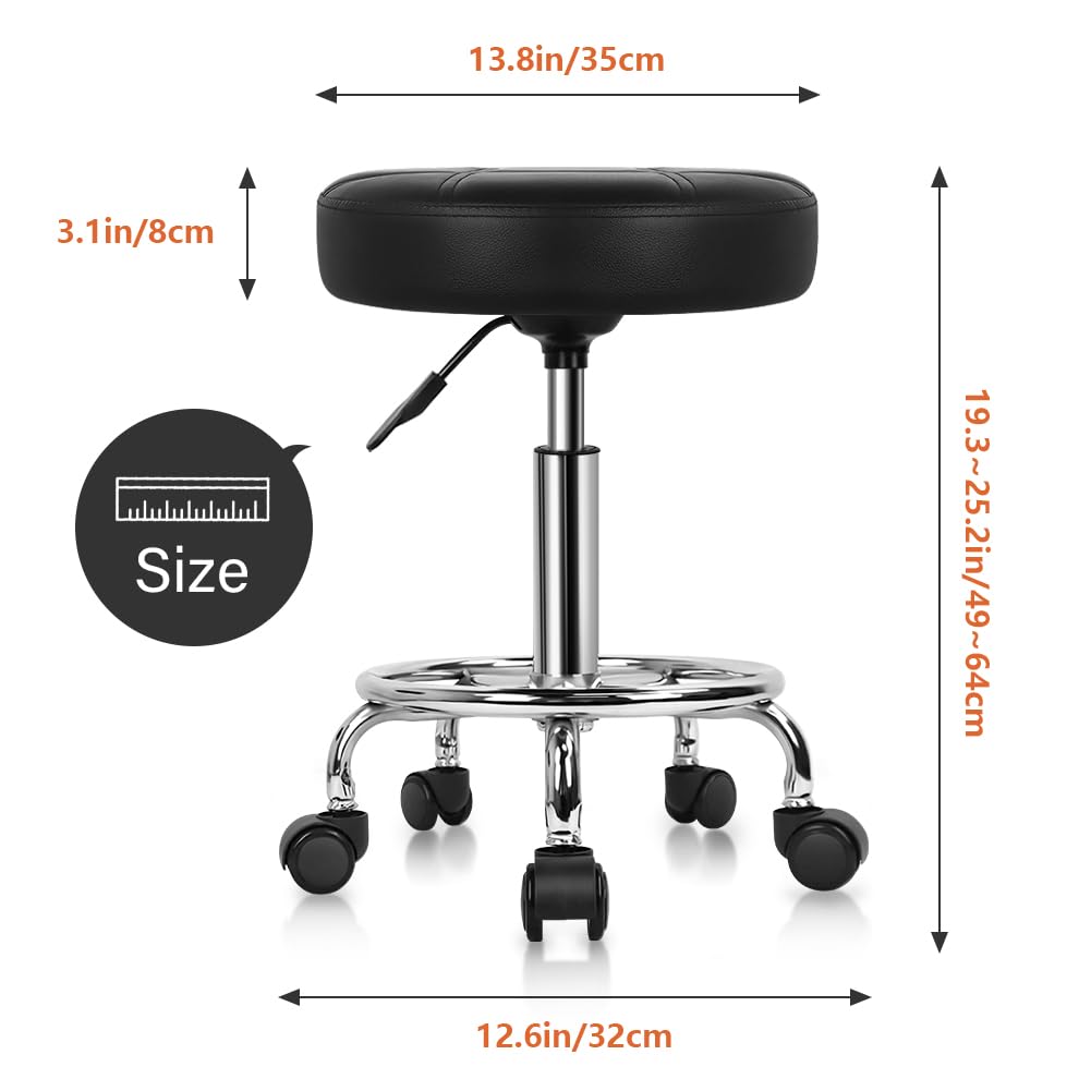 KKTONER quick-assembly stool can be set up in minutes for studio or salon use.