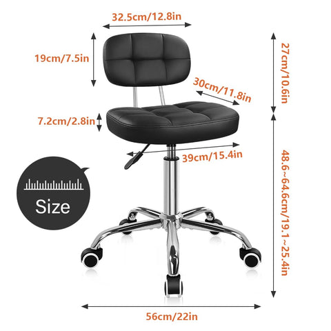 KKTONER swivel wheels glide softly, protecting floors and enabling easy workspace reconfiguration.