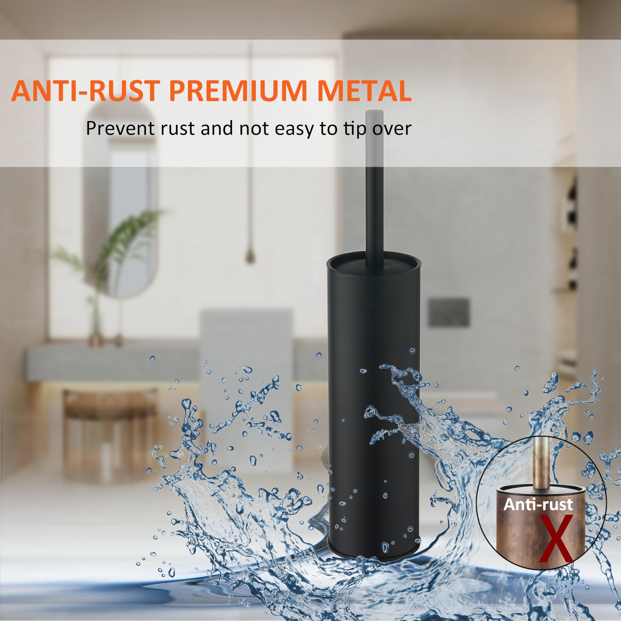 KLDKLD holder with inside drip container to minimize floor mess.