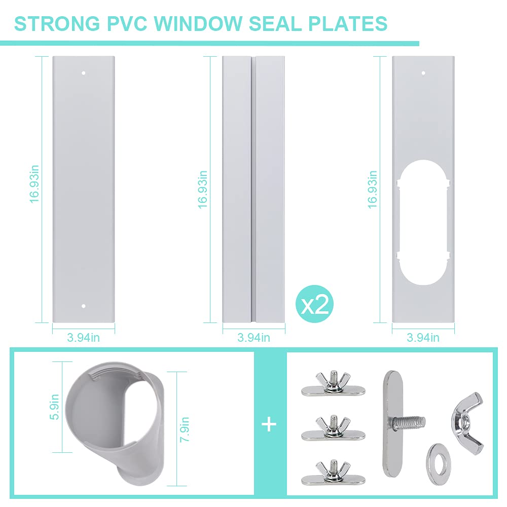 KLOLKUTTA adjustable window seals for vertical or horizontal sliding windows
