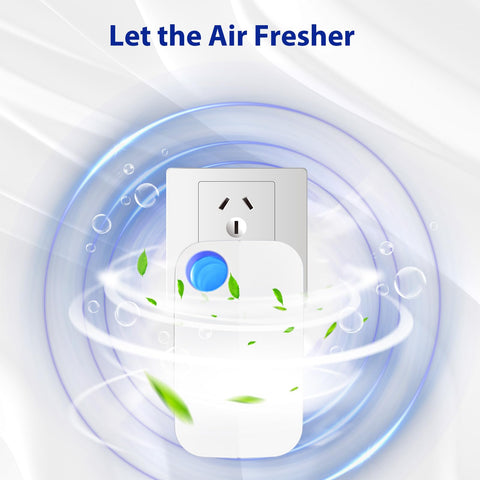 KLVEU Ion Air Purifier packaging highlights easy use and support.