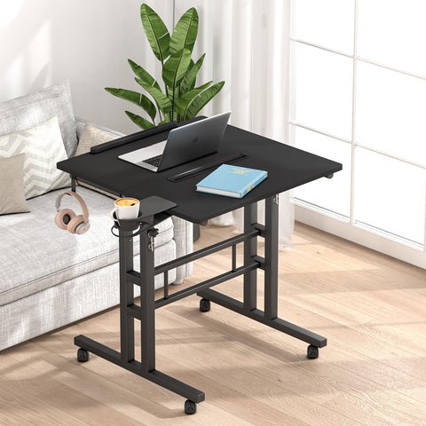 Klvied desk upper shelf supports monitors and decor for a balanced setup